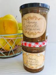 Confiture Pomme Cannelle Gingembre Boite A Malice De Maman Fee En 2020 Confiture De Pommes Confiture Confiture De Pomme Maison