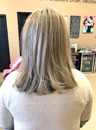Offering haircuts and styling, hair coloring services. Copacetic Beauty Lounge Pittsburgh Pa Blonde Hair Salon Review Color Blond Highlights Blushing Noir