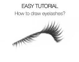 Safe & reusable ideal for everyday wear. Easy Tutorial How To Draw Eyelashes Silvie Mahdal The Art Of Pencil