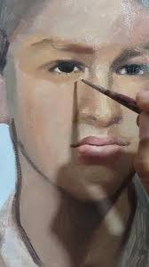 Retrato al óleo para celebrar el cumpleaños de mi querido padre Retrato de  Fernando Ninfa Torres óleo sobre lienzo 30 x 20 cm 2024