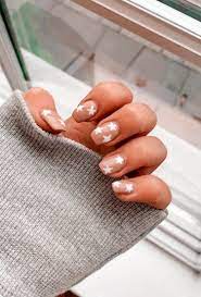 Star Nails In 2020 Pink Nails Short Acrylic Nails Gel Nails
