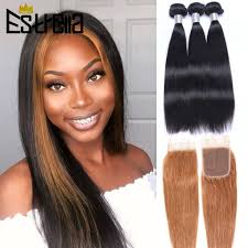 Rated 5.00 out of 5 based on 42 customer ratings. Straight Hair Bundles With Closure Brazilian Hair Weave Bundles Human Hair With Lace Closure Color 30 Remy Human Hair Extensions Remy Human Hair Extensions Straight Hair Bundles Human Hair Extensions