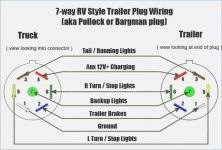 4 wire trailer wiring diagram troubleshooting. No 12v Power On 7 Way Trailer Plug Wiring Connector Need Help Ram Heavy Duty Forum