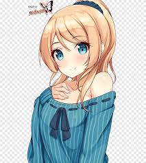 Watchers Blonde Female Anime Character Png Pngegg