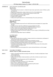 Choose the right resume format and make sure your resume looks professional. Sap Specialist Resume Samples Velvet Jobs