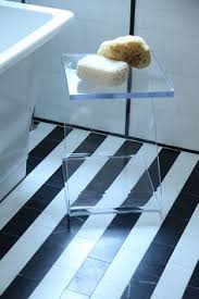 Black And White Restaurant Floor Tiles Habitually Chic Hearst Designer Visions Thomas O Brien Floor Tile Design Bathroom Tile Designs White Tile Floor