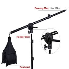 Takara Boom Stand 180 Set Arm Kit Komplit High Light Kaki Bom Lighting Shopee Indonesia