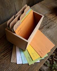 Recipe Box Only 1canoe2 Recipe Card Boxes Recipe Cards Handmade Box