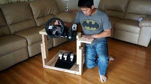 I built a folding racing wheel stand for my playstation racing games. How To Make The Best Homemade Logitech G27 Gaming Wheel Stand In The World Video Dailymotion