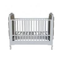 Hand Carving Solid Wood Baby Crib - Hoolnn