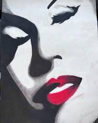 Intro to 2D Art: Charcoal and Pastel. Works done by, in order as they  appear; Emily Paulson, Joaquin Mata Diaz, and Dru Mathis. @ Estherville  Lincoln Central Community School District