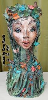 Hi everyone! 👋 So happy to be here. I want to share my first angels 😇  made with the Powertex fabric hardening medium. Hope you like them! ✨