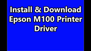 The driver software always required for connecting the devices you are looking to the computer os using an attaching cable. Install Download Epson M100 Printer Driver Youtube