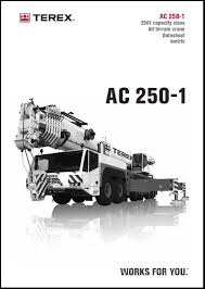 terex demag ac 250 2 chart