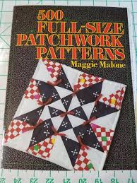 Sale 500 Full Size Patchwork Patterns By Maggie Malone Etsy Patchwork Patterns Quilt Pattern Book Book Quilt