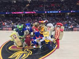 He is up there with the phillie phanatic and the san diego chicken. Denver Nuggets On Twitter Rocky Made The Journey To Cleveland For Mascot Night Last Night Milehighbasketball