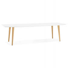 A large dining room table is a logical investment if most of your family and friends live nearby, but a small dining table should suffice for daily meals. Dining Table Rectangular Scandinavian Style With Trine White Wooden Extensions