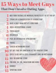 One of the best m2m dating app and hookup app as well is grindr, which was launched in the year 2009. 15 Ways To Meet Guys That Don T Involve Dating Apps Fashion Meets Food