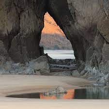 Natural Arch Three Cliffs Bay Beach Elopement Bay Nature