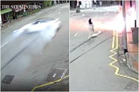 Globalnews.ca your source for the latest news on car accident. Tanjong Pagar Crash Video Shows Girlfriend Of Driver Running To Burning Car Singapore News Top Stories The Straits Times