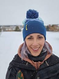 Toboggan Sledding last night while snowing was perfect!! 😍