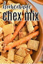 This Was So Much Better Than The Storebought My Family Calls It Nuts And Bolts Or Texas Trash Too In 2021 Homemade Chex Mix Chex Mix Recipes Homemade Chex Mix Recipe