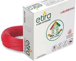 Polycab Etira Flame Retardant Wire 1mm 90m Red