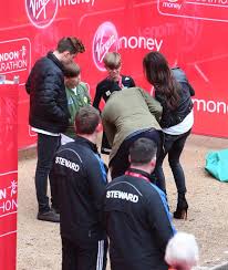 Bang bang romeo supporting p!nk on her world tour and i was backstage at wembley stadium to capture the action. Romeo Beckham Appears Tearful After Completing Race At London Marathon Leaving Parents David And Victoria Beckham So Proud Mirror Online