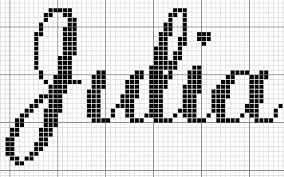 Lembrando que as letras em ponto cruz, assim como o alfabeto em ponto cruz não é só utilizado em produtos para bebês. Ponto Cruz Da Vanessa Ponto Cruz Letras Em Ponto Cruz Nomes Em Ponto Cruz