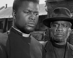 In Zoltán Korda's CRY, THE BELOVED COUNTRY (1951), Sidney Poitier and  Canada Lee.