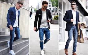 However, while i have several pairs of brown, dark grey or. How To Wear A Blazer With Jeans Men S Style Outfit Ideas