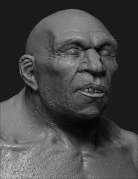 Neanderthal Reconstruction 3d Max Neanderthal Ancient People Buddha Statue