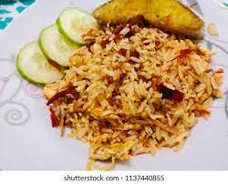 Jika ingin terasa lebih gurih, maka. Nasi Goreng Cili Kering Stock Photo Edit Now 1137440855