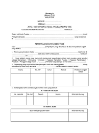 Breach of statutory duty — duties imposed by statute — filing of motion in relation to. Akta Harta Pusaka Kecil Pembahagian 1955 Pdf Borang F Akta Harta Pusaka Kecil Pembahagian 1955 Akta Harta Pusaka Kecil Pembahagian Pdf Download Losdol