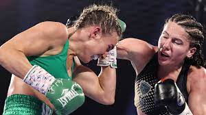 Extrovertidos pesajes y su deseo de ser tapa de playboy: Mikaela Mayer Wins Wbo Belt From Ewa Brodnicka Then Calls Out Terri Harper Boxing News Sky Sports