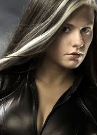 Anna Paquin Xmen3 Rogue1 Hair Streaks Blonde Hair Streaks Brown Hair With Highlights