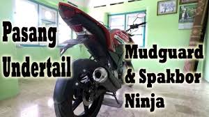 Untuk honda, suzuki dan kawasaki di lain waktu yaa sebab kali ini khusus yamaha dulu. Pasang Undertail Dan Mud Guard Di Motor New Vixion By Cmd Motovlog