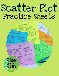 Scatter Plot Practice Worksheets Scatter Plot Scatter Plot Worksheet 8th Grade Math