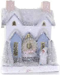 Cody Foster & Co Blanco Francés Villa Christmas Village Building HOU-373