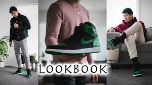These five outfits will inspire you and help you style this incredible shoe. Outfit Ideas With Pine Green Jordan 1 3 Fire Outfits Lookbook Youtube