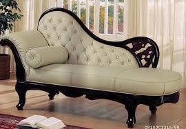 High Quality Cherry Wood With Italian Leather Sofa Chaise Lounge Living Room Italian Leather Sofa Victorian Furniture