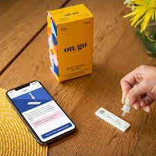 On Go Covid 19 Antigen Self Test Tech Enabled At Home Covid Test Otc Results In 10 Minutes 2 Test Kit Walmart Com