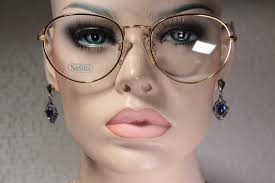 Gold Wood Eyeglasses