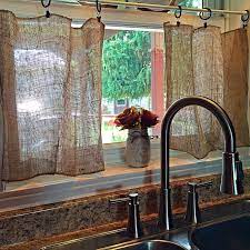 Quick Easy And Cheap Burlap No Sew Curtains Rustic Curtains Affordable Home Decor Diy Curtains