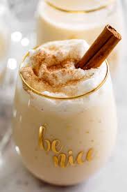 Eggnog is a delicious traditional holiday drink, best made fresh and served immediately! Creamy Eggnog Recipe Cafe Delites