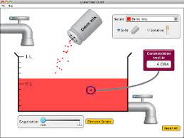 Determine the maximum concentration possible for each substance. Concentration Solutions Molarity Moles Phet Interactive Simulations