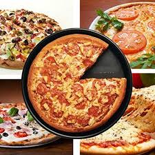 The Fashion Seller9 Inch Round Nonstick Pizza Pan Baking Cooking Oven Tray Size 245d X 16cmh See This Great Product Oven Cooking Food Mold Pan Pizza