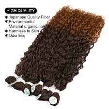18 inch 20 24 26 28 30 32 and more as per order. Buy Kinky Curly Hair Bundles Synthetic Hair Extensions Blonde Two Tone Color Hair Weave Bundles 3bundle 100g For Women Free Shipping Cicig