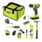 18V ONE  Homeowners Kit with 3 8 in  Drill Driver  1 5 Ah Battery  Charger  and Acc    PCL1113K1 RYOBI
