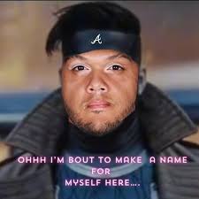 Joel Jimenez cerrando el noveno : r/Braves